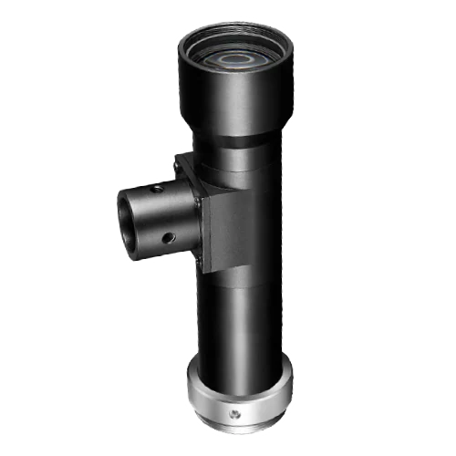 Obiettivo telecentrico lato oggetto, 0.8x, WD 130 mm, 2/3", porta per illuminazione coassiale (LS-MY-08-130C-MP)