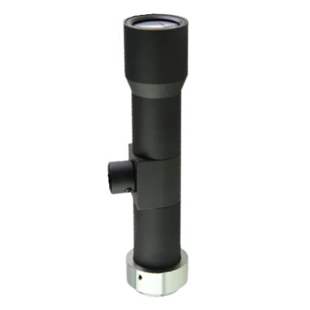Obiettivo telecentrico lato oggetto, 1x, WD 110 mm, 2/3", porta per illuminazione coassiale (LS-MY-1-110C-MP)