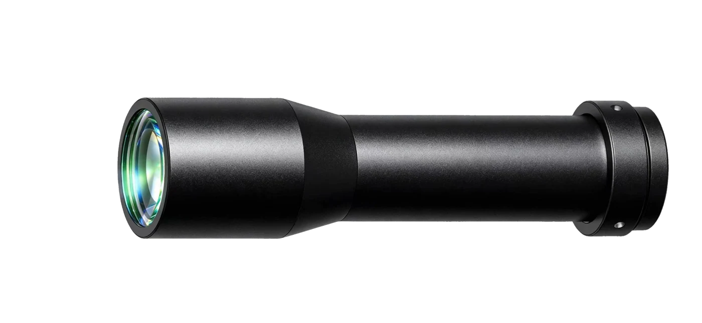 Obiettivo telecentrico lato oggetto, 0.5x, 110 mm WD, 1/2" (LS-HY-05-110-V2)