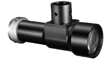 Objektseitiges telezentrisches Objektiv, 2x, 108 mm WD, 2/3", Anschluss für Koaxialbeleuchtung (LS-MY-2-108C)