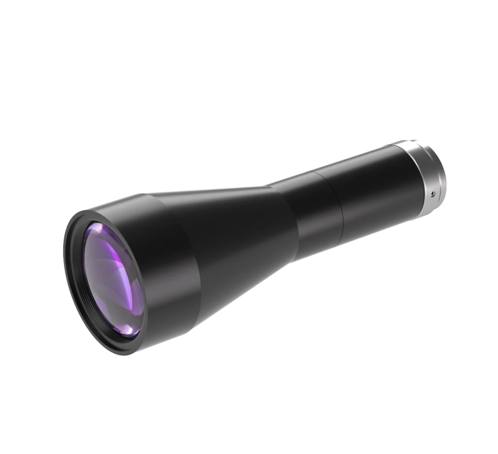 Objektseitig telezentrisches Objektiv, 0.3x, 110 mm Arbeitsabstand, 2/3", objektseitige Auflösung 20.1 μm (LS-MY-03-110-V3)