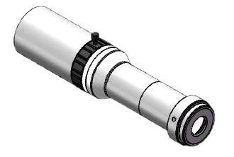 Objektseitig telezentrisches Objektiv, 2x, 110 mm Arbeitsabstand, 2/3", objektseitige Auflösung 3.9 μm (LS-MY-2-110-V4)