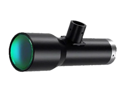 Objektseitiges telezentrisches Objektiv, 0.8x, 110 mm WD, 1.1", Anschluss für Koaxialbeleuchtung (LS-KT-08-110C-V3)
