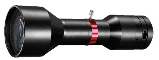 Obiettivo telecentrico lato oggetto, 0.5x, 220 mm WD, 1.1", risoluzione lato oggetto 9.4~43 μm (LS-KT-05-220-G)