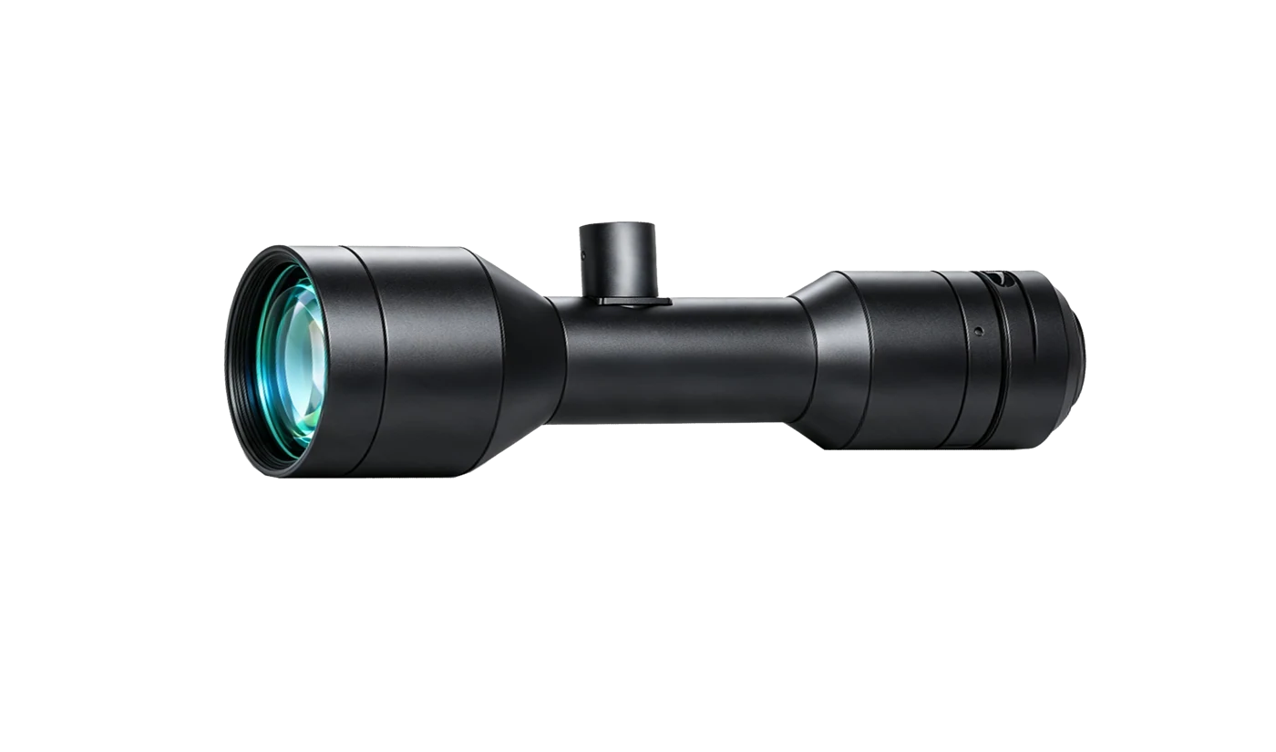 Objektseitiges telezentrisches Objektiv, 0.63x, 150 mm WD, 1.1", Anschluss für Koaxialbeleuchtung (LS-KT-063-150C)