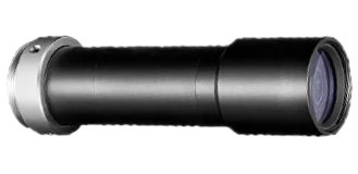 Lente telecéntrica del lado del objeto, 0.3x, 110 mm de distancia de trabajo, 1/1.8" (LS-HY-03-110-MP)