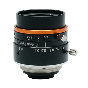 Obiettivo 16mm, F2.8, 1/1.8", 6MP, C-Mount (LS-HF1628M-6MPE)