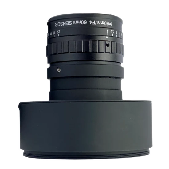60mm, F4.0, Dimensioni immagine φ64mm, Ingrandimento consigliato 0.067~0.2X, Montaggio M72 (LS-LF6040M-0168V-M72)