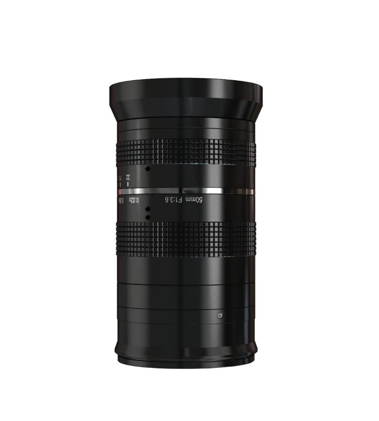 50mm, F3.6, Full Frame φ46mm, 65MP obiettivo, M58-Mount (LS-LF5036M-M58-65MP)