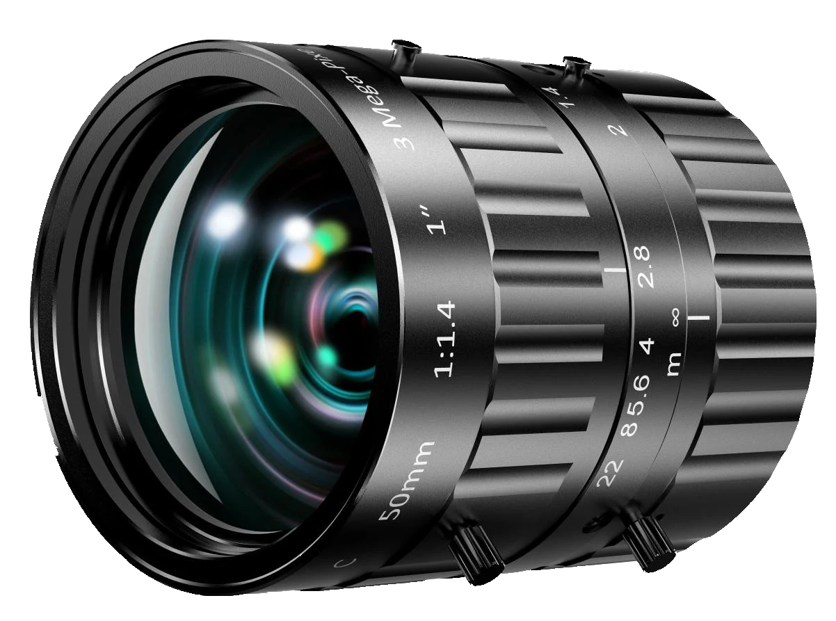 Obiettivi SWIR, 50mm, F1.4, 1", 900-1700nm, C-mount (LS-KF5014M-3MP-NIR)