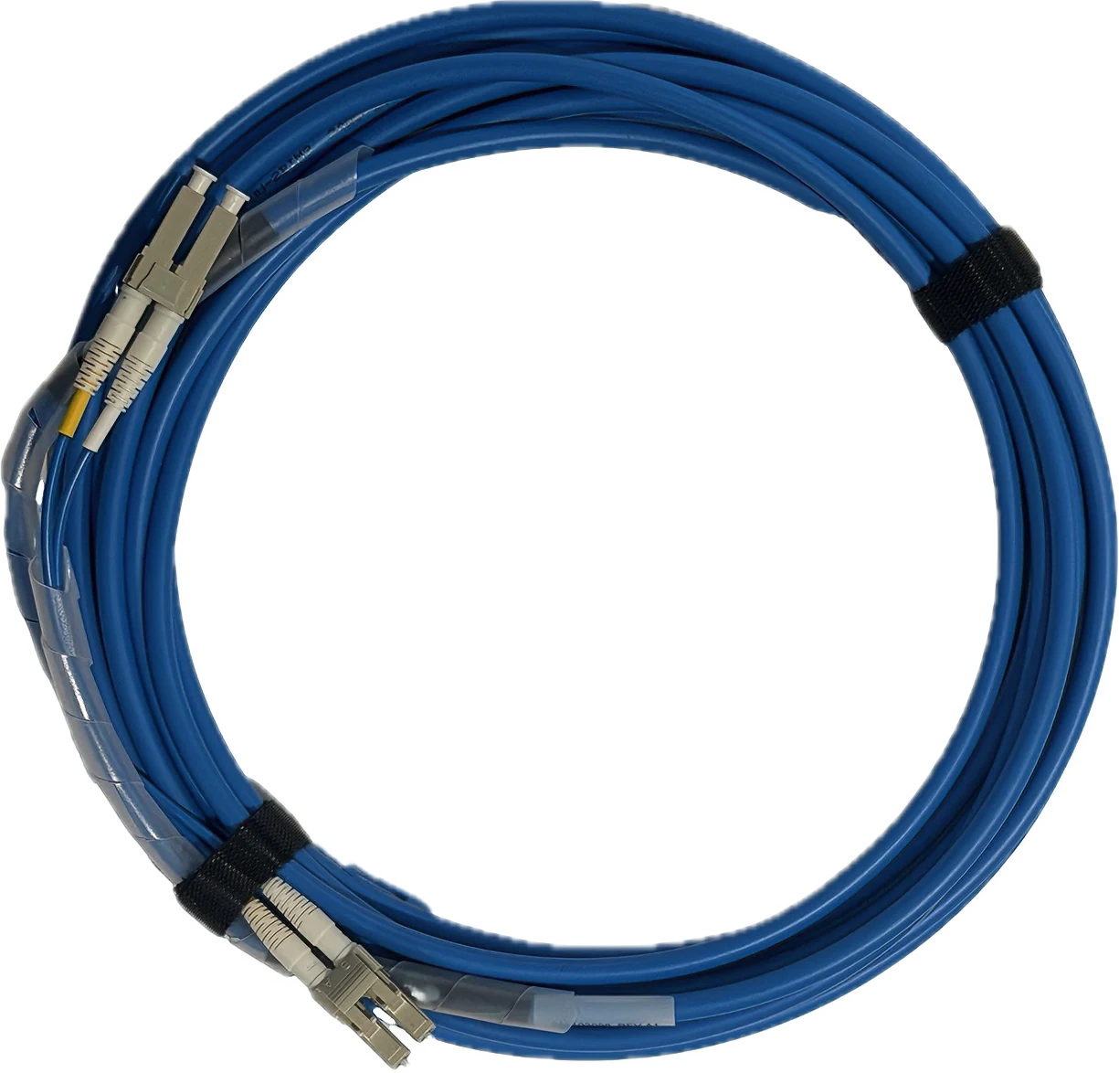 Cavo dati per telecamera, LC (2 fibre) a LC (2 fibre), 3 m, per uso a catena portacavi (LS-AC10G-2LC-2LC-HF-3M)
