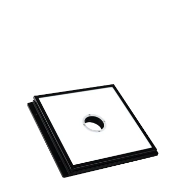 Classic flat lights with center hole