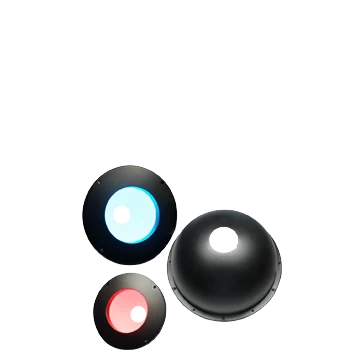 Kuppelbeleuchtung, 198 mm Dia., Weiß (LS-LGSS-198-W)